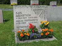  Karl (Kalle) Bäckström 1894-1969 och hustrun Margareta (f Lindqvist) 1902-1990, min mormorsfar och mormorsmor.